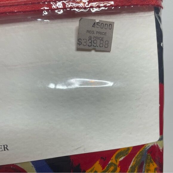 NEW Ungaro Paris Retro 70s 80s Sealed Full / Queen Reversible Bed Duvet Cover - Picture 3 of 8